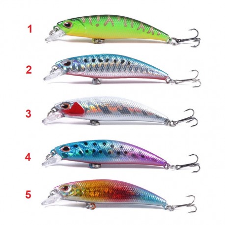 لور شناور شیرجه رو (Diving Minnow) لب کوتاه 6.5cm 4.5g