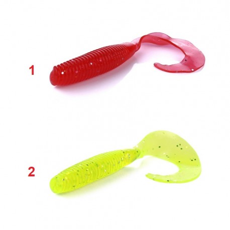 کرم ژله ای دم داسی 10cm 7.5g بسته 2 عددی