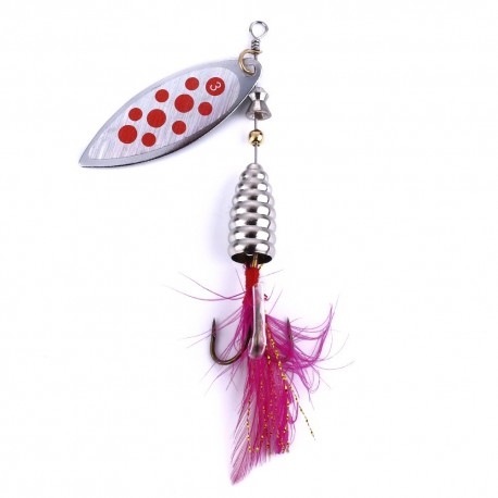لانسه اسپینر (Spinner) خال قرمز سایز 3